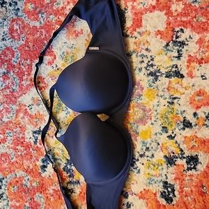 Aerie navy blue bra 36d